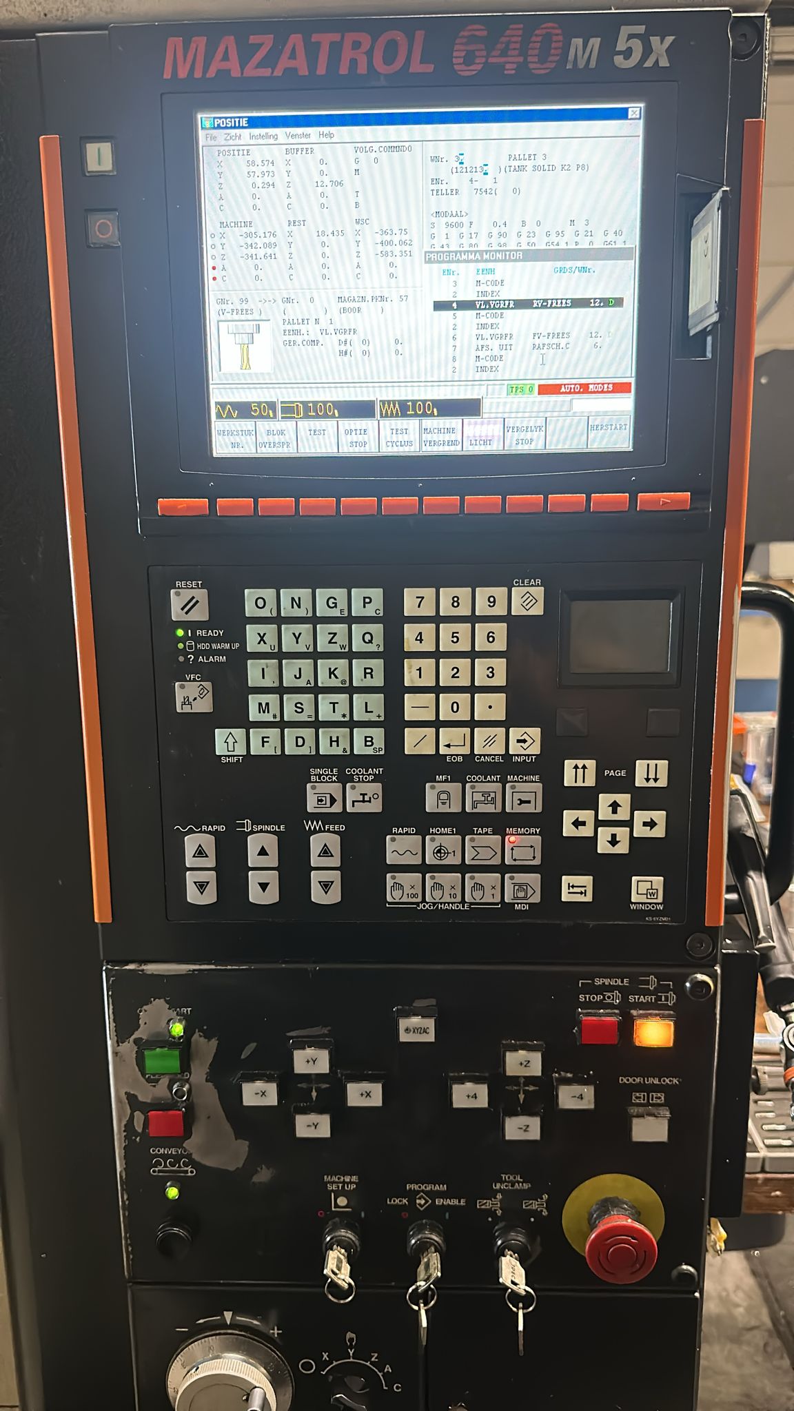 Mazak Variaxis 730-5X I Verticaal bewerkingscentrum I 2005 - Image 7